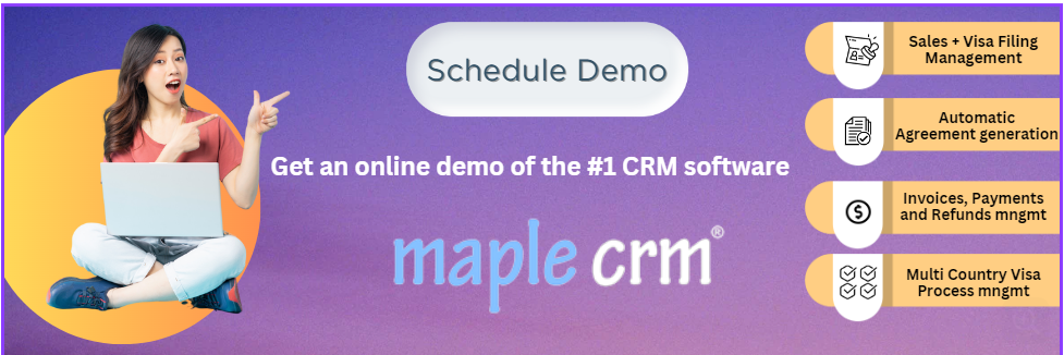 Maple CRM for immigration consultants