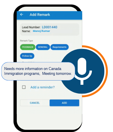 Maple CRM, immigration CRM mobile app